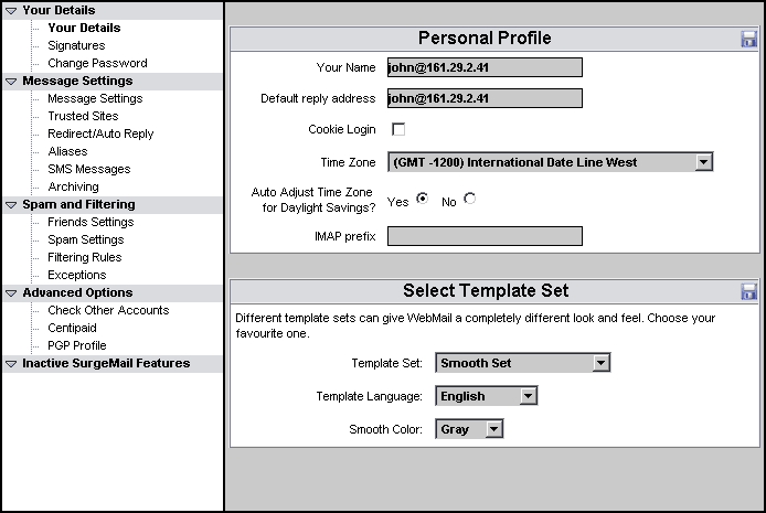 Accessing Webmail